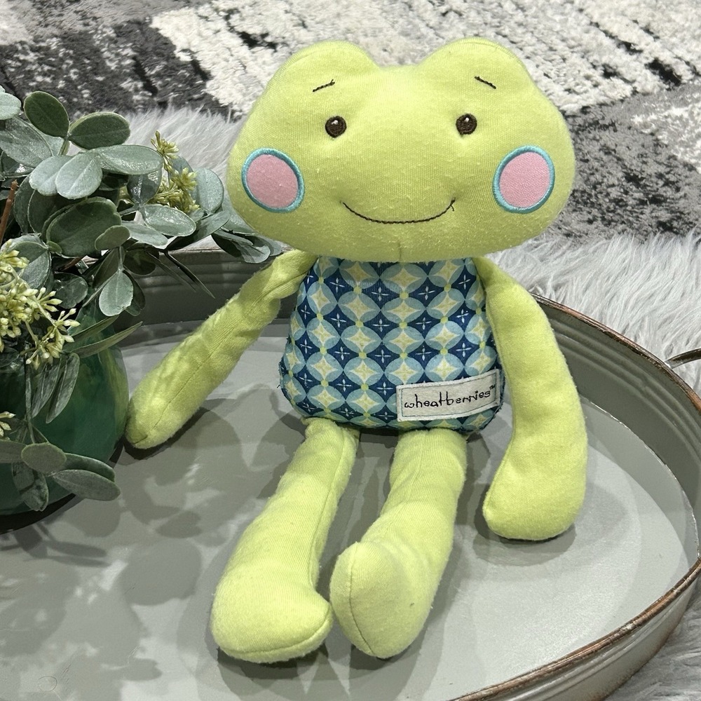 Baby Ganz 15" Sweet Wheatberries Frog Plush